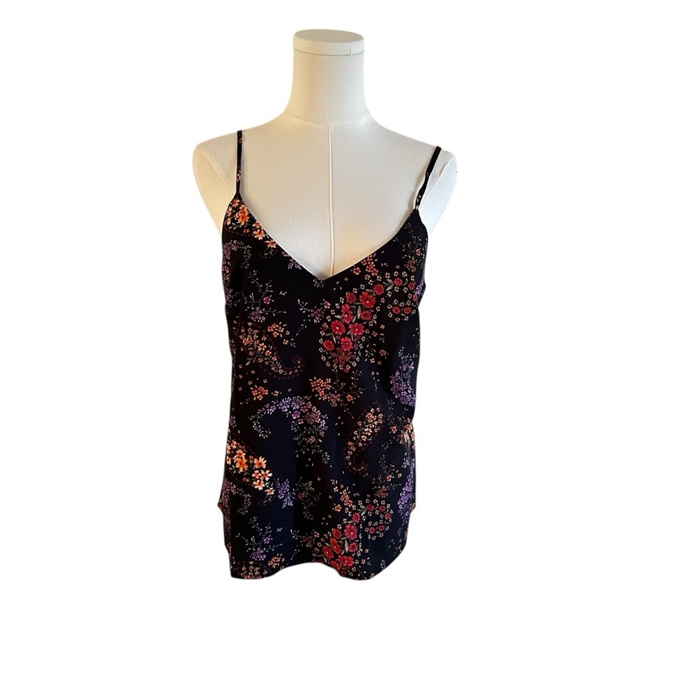 Forever 21 Black Floral Camisole